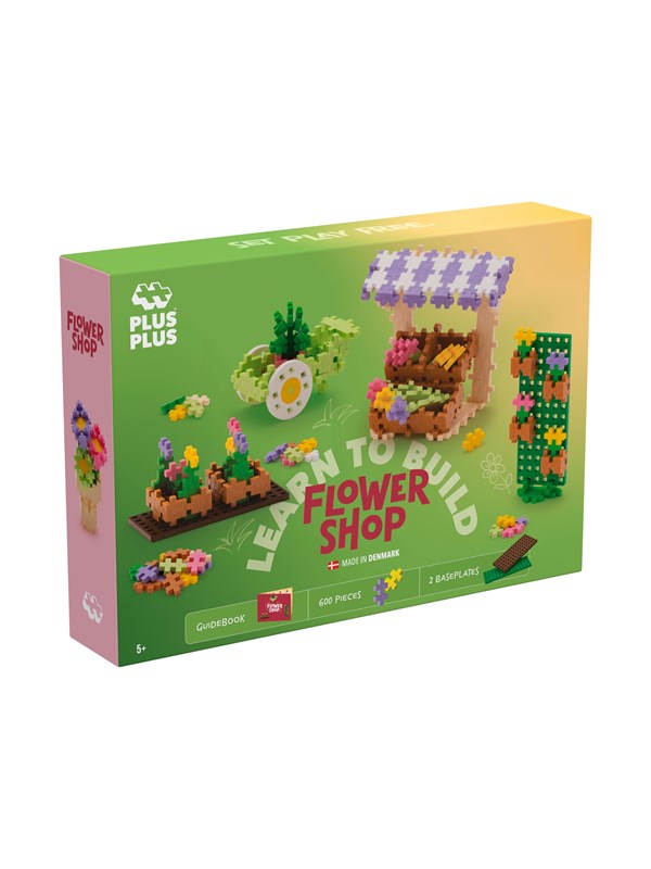 Plus-Plus Learn to Build Flower Shop