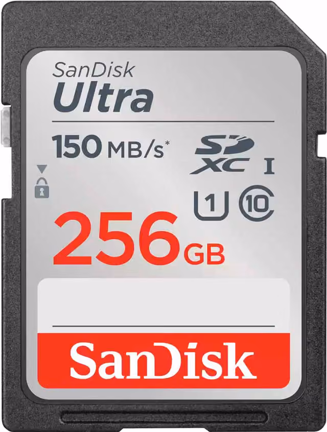 SanDisk Ultra PLUS UHS-I microSDXC-kort (256GB)