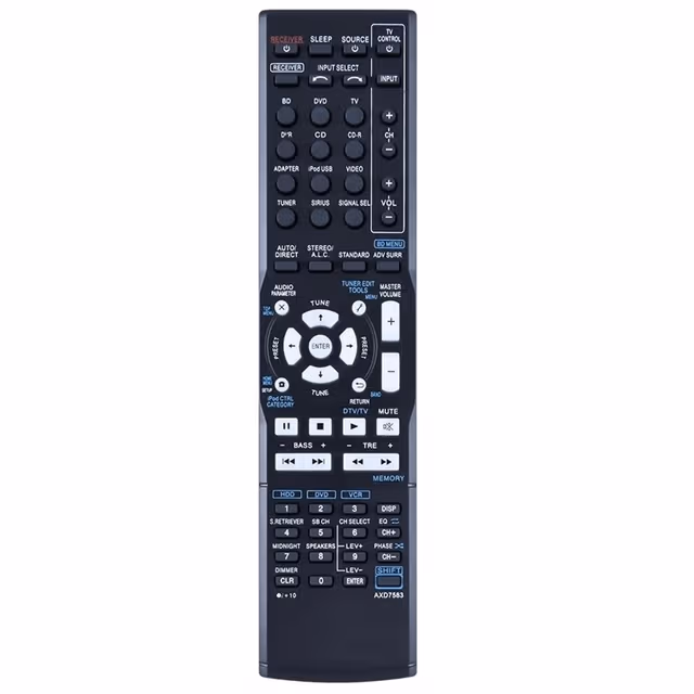 Fjernkontroll Utskiftning for AXD7583 for Pioneer AV-receiver Stereo System