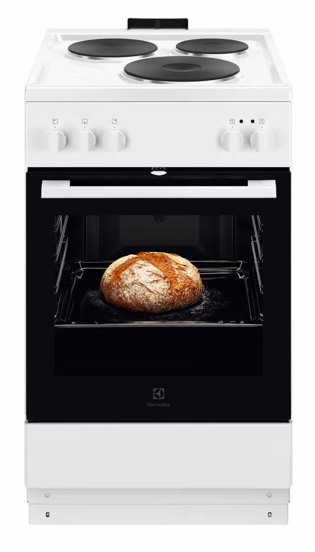 Electrolux komfyr LKS5000N0W (hvit)
