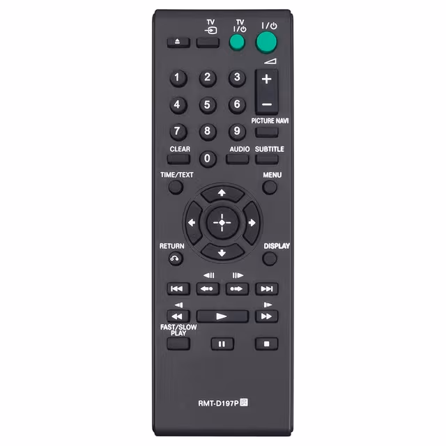 Fjernkontroll erstatning for RMT-D197P For Sony DVD