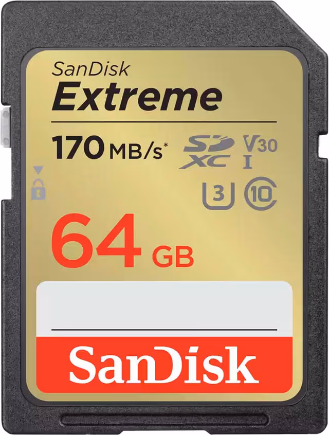 SanDisk Extreme PLUS UHS-I microSDXC-kort (64GB)