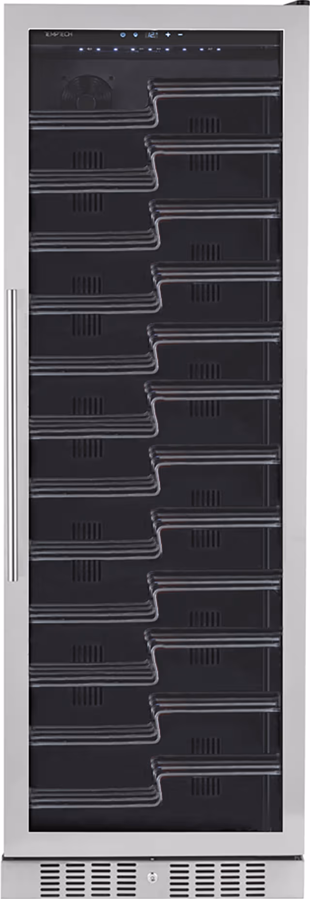 Temptech Copenhagen vinskap CPRO1800SX-24 (frittstående 143 flasker)