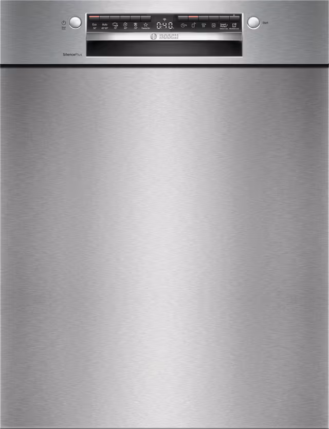 Bosch Serie 4 Oppvaskmaskin SMU4HMS07E (Rustfritt stål)