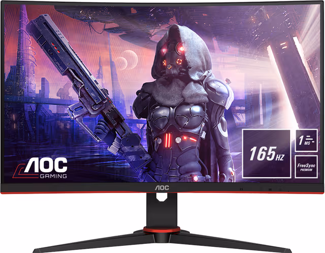 AOC C24G2AE/BK 24" gamingskjerm