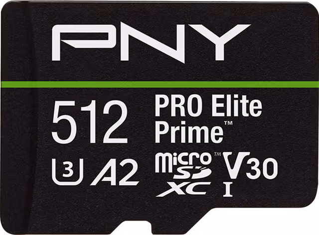 PNY PRO Elite Prime microSD kort 512 GB