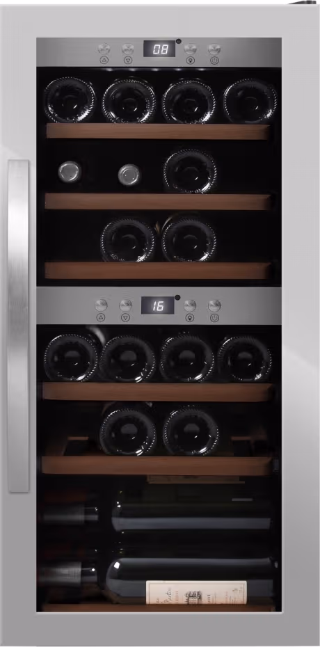 Frittstående vinskap - WineExpert 24 Stainless