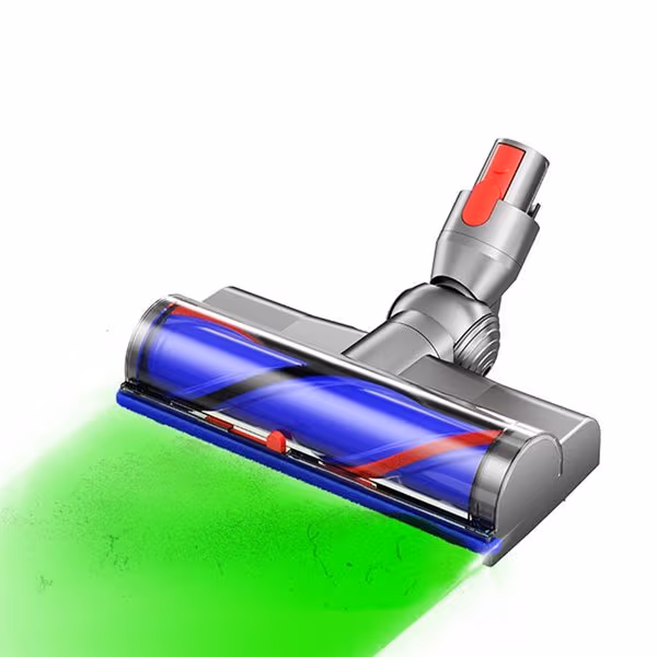Gulvmunnstykke med LED for Dyson V7 / V8 / V10 / V11 / V15
