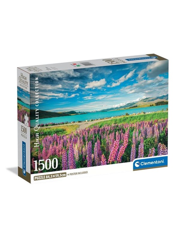 Clementoni Lupins at Lake Tekapo (1500)