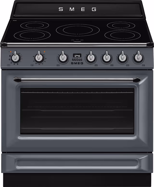 Smeg Victoria Induksjonskomfyr TR90IPGR (90cm)