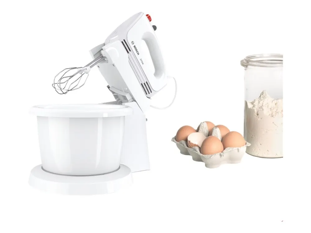 Bosch CleverMixx MFQ2600W - Blander - 375 W - hvit/rød