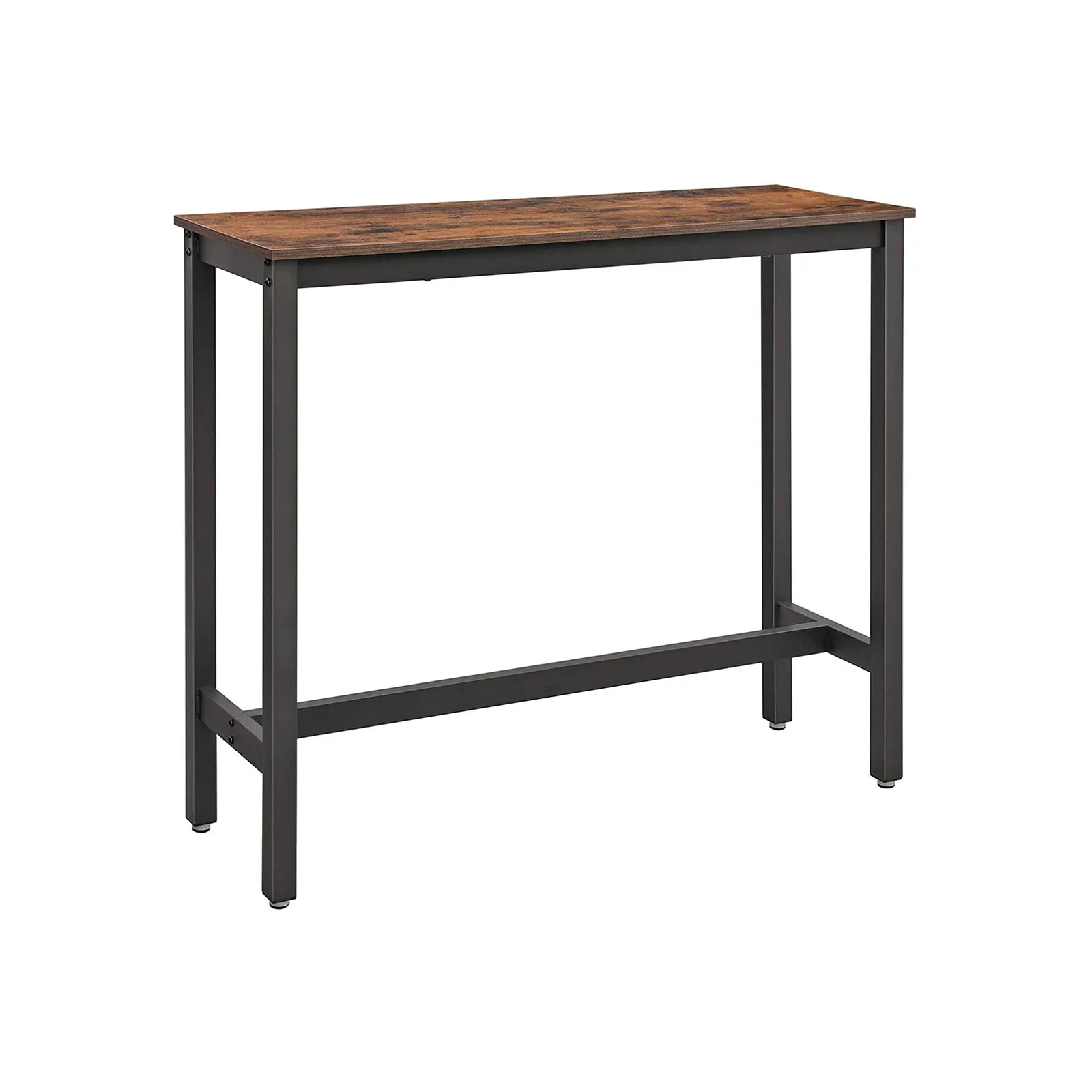 Bordbar, 120x40x100 cm, Brun Svart