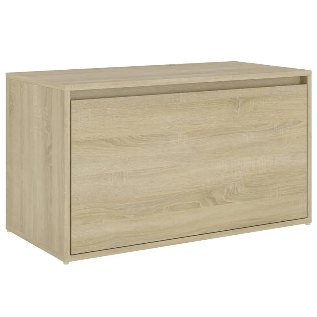 vidaXL Gangbenk 80x40x45 cm sonoma eik sponplate