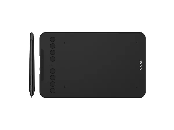 XPPen DECO Mini 7W, Ledning & Trådløs, 5080 Ipi, 177,8 x 111,1 mm, USB/Bluetooth, 1 cm, 17,8 cm (7")
