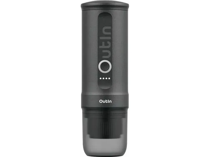 Kaffemaskin Outin Nano 7500 mAh bærbar kaffetraktersett (grå) + beskyttelsesveske