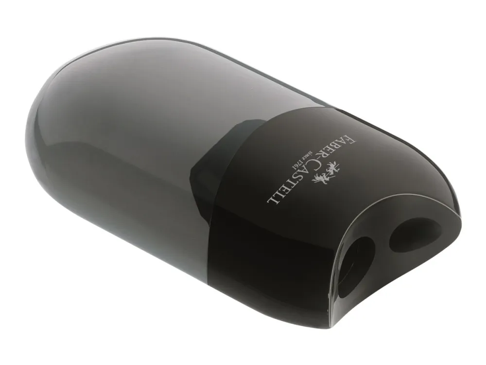 Faber-Castell - Blyantspisser - 2 hull - svart