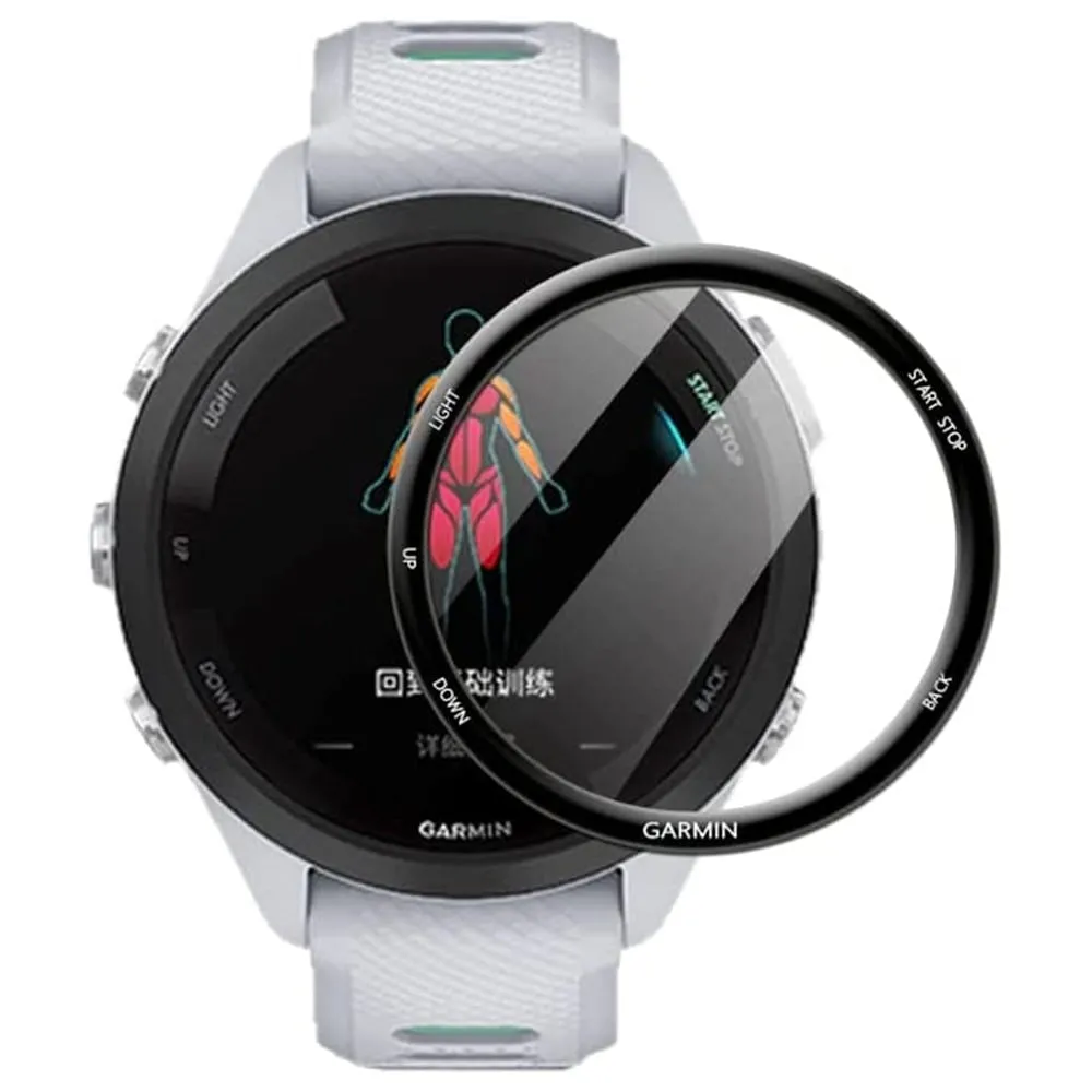 1 stk Garmin Forerunner 265S ultraklar skjermbeskytter