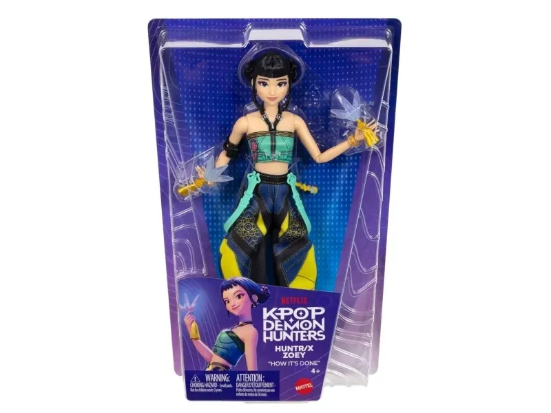 K POP Demon Hunters Fashion Core Doll Zoey 28 cm