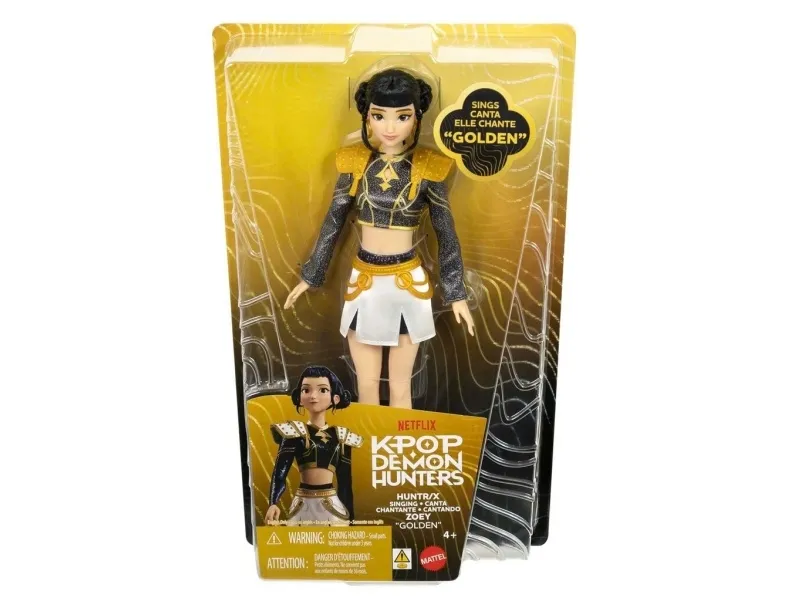 K POP Demon Hunters Singing Doll Zoey 28 cm