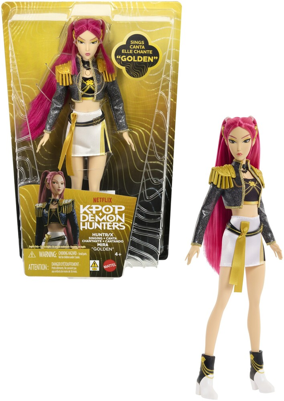 K POP Demon Hunters Singing Doll Mira 30 cm