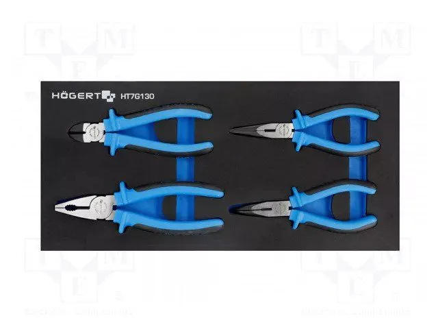 HOGERT HT7G130 TECHNIK-Tools set pliers