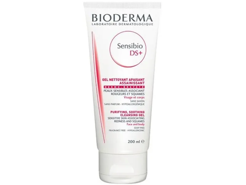 Bioderma Sensibio DS+ Cleansing Gel Ansiktsrensegel 200ml