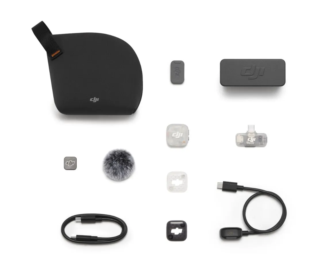 DJI Mic Mini 2S (1 TX + 1 Mobile RX + Charging Case)