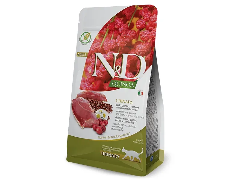 Farmina N&D Quinoa Urinary Duck - sucha karma dla