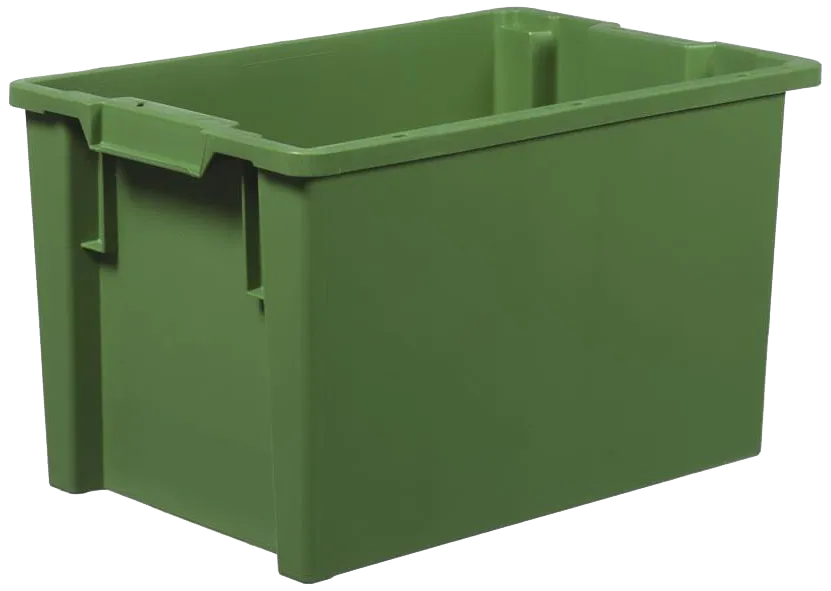 Arca 4130 transp.kasse Tellus grøn 600×400mm 66ltr