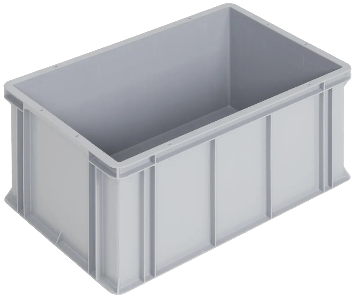WEZ LogiLine eurokasse SGL grå 600×400×278mm 53ltr