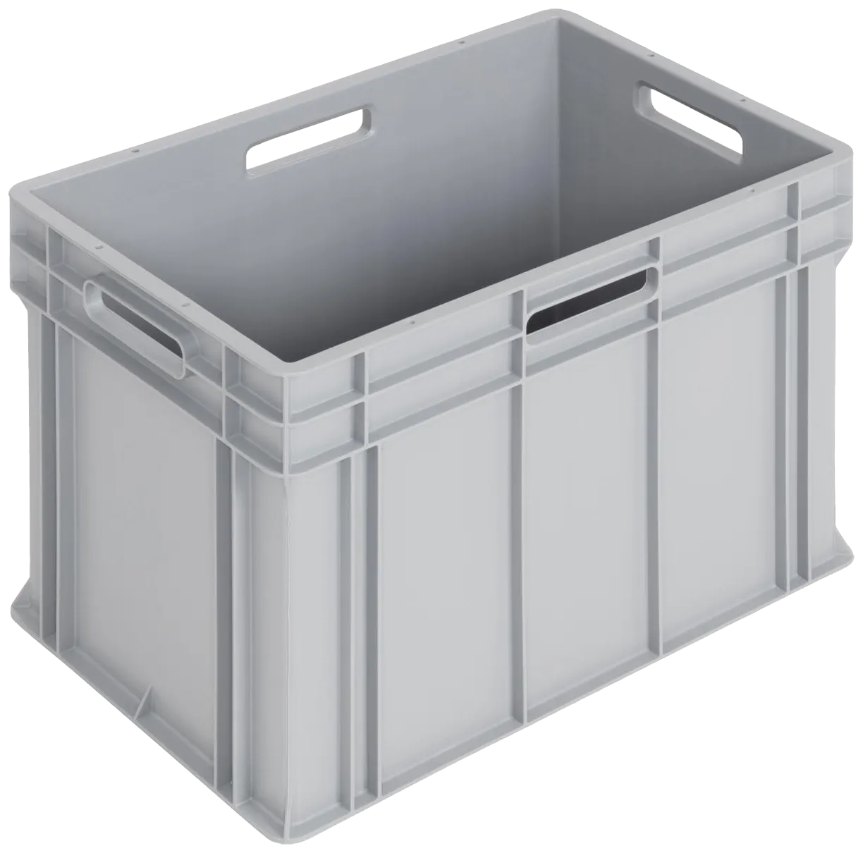 WEZ LogiLine eurokasse SGL grå 600×400×412mm 80ltr