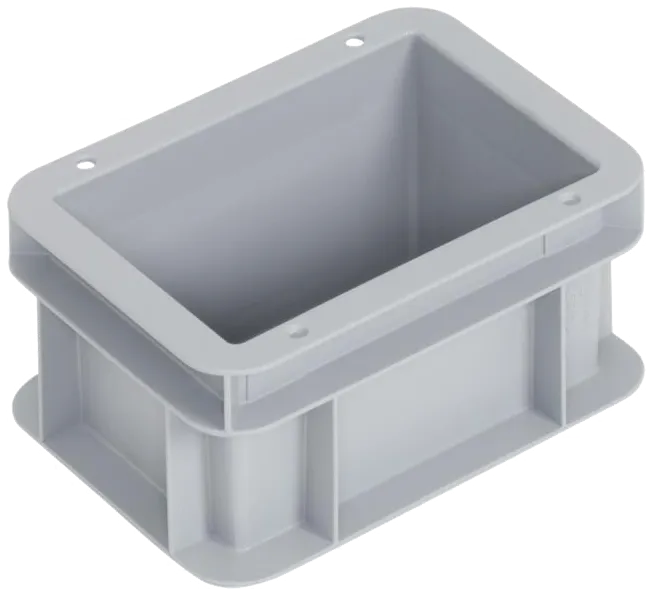 WEZ LogiLine eurokasse fb grå 200×150×100mm 1,5ltr