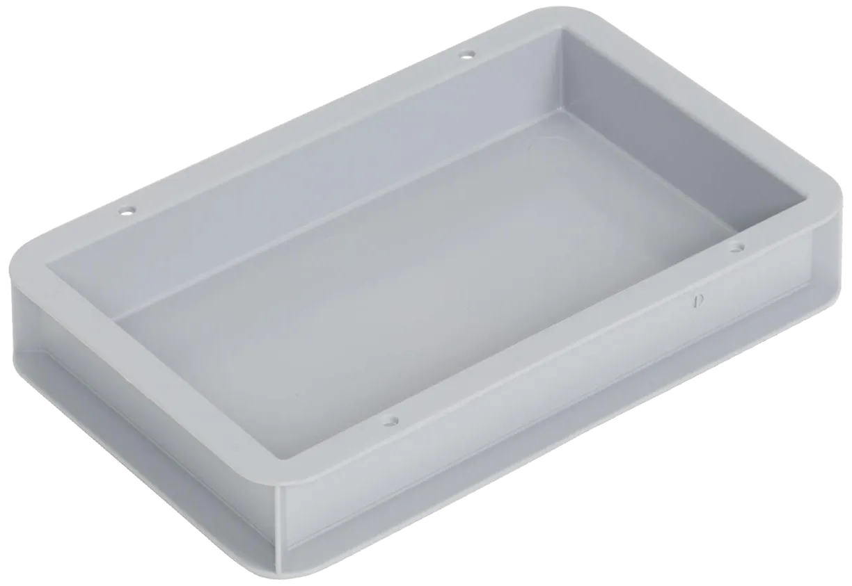 WEZ LogiLine eurokasse SGL grå 300×200×53mm 1,7ltr