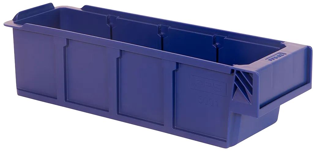 PPS 3001 lagerkasse blå 300×94×80mm 1,4ltr