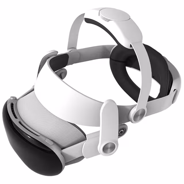 WOLMTT Justerbar hodestropp for tilbehør til A Vision Pro VR - hodesett