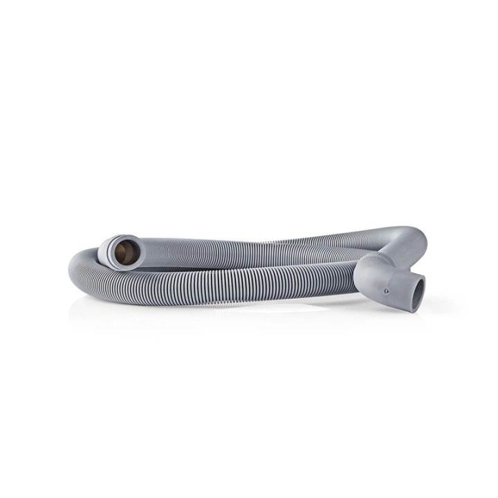 Nedis Outlet Hose | 22 mm | 19 mm | 0.5 Bar | 1.50 m | Bruksområde: Rett / Vaskemaskin | Grå