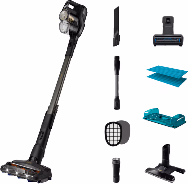 Philips 8000 Series SpeedPro Max Aqua+ trådløs støvsuger XC834901