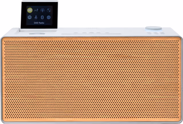 Pure Evoke Home Wood Edition digitalradio (hvit)