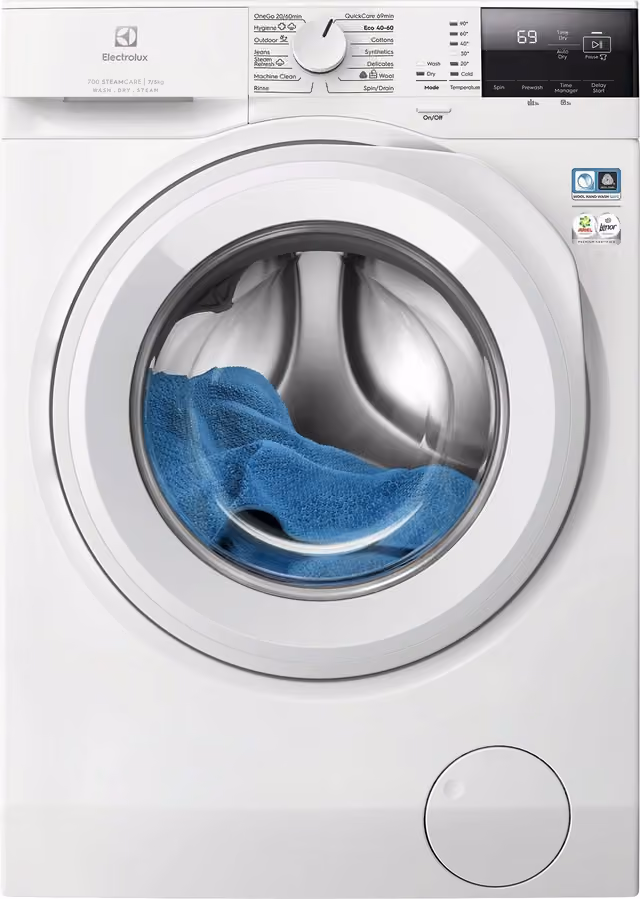 Electrolux Serie 700 Kombinert Vaskemaskin/Tørketrommel EWI721O74O (7/5kg)