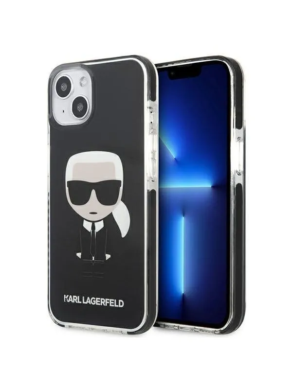Karl Lagerfeld Iconik Karl Case for iPhone 13 mini - Black