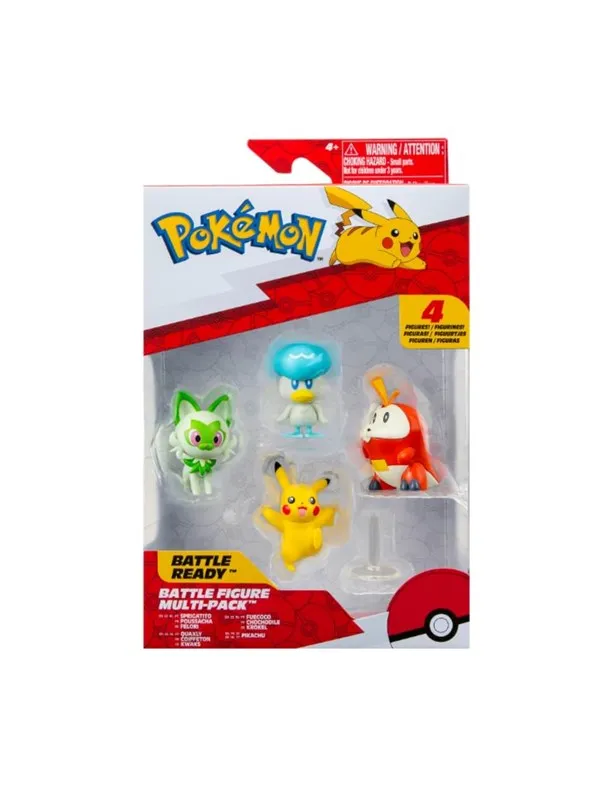 Pokemon Battle Figure Gen IX 4 Pack