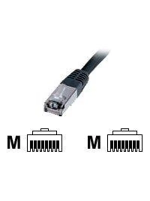 DIGITUS Premium - patch cable - 3 m - black - Svart - 3m