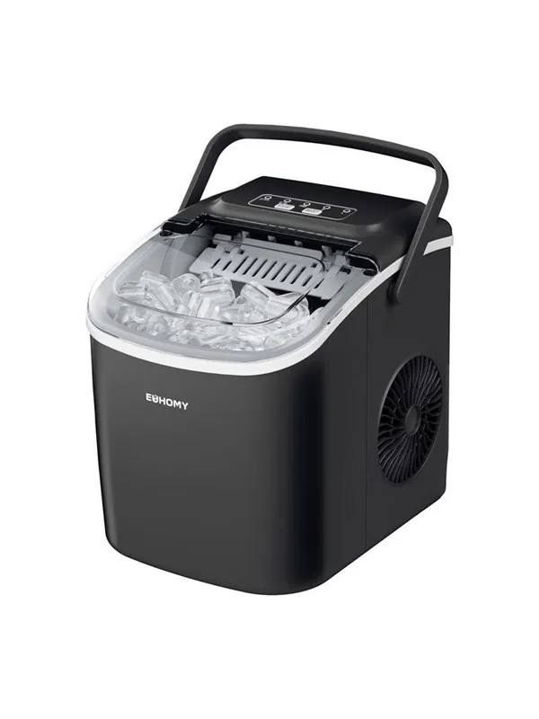 Euhomy Ismaskin IM016 12kg Ice Cube Maker - Black