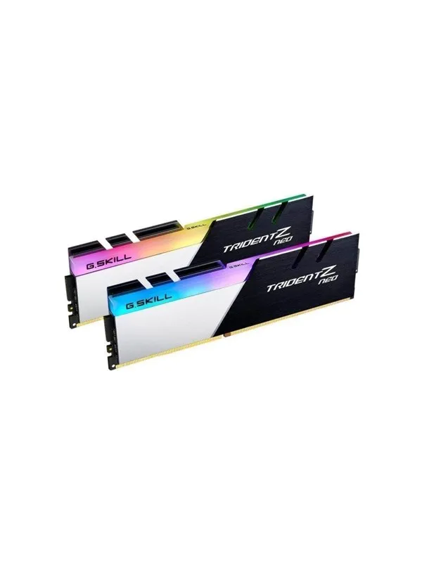 G.Skill Trident Z Neo DDR4-3200 - 64GB - CL16 - Dual Channel (2 pcs) - AMD Optimized - Svart med RGB