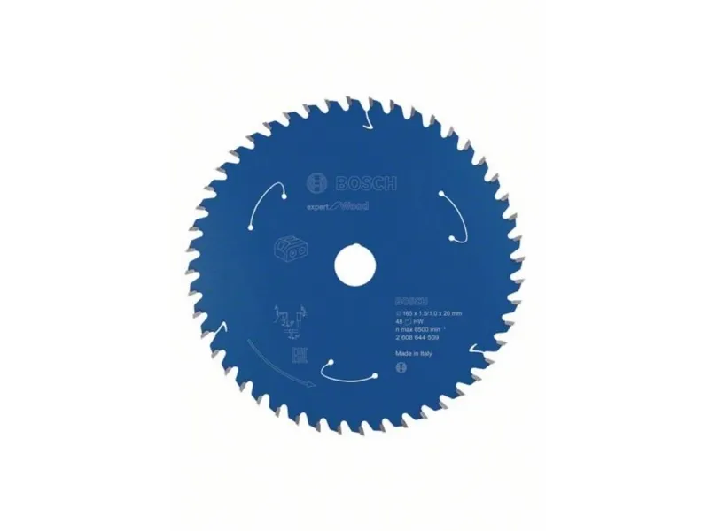 Bosch Expert for Wood-sirkelsagblad for batteridrevne sager 165x1,5/1x20 T48