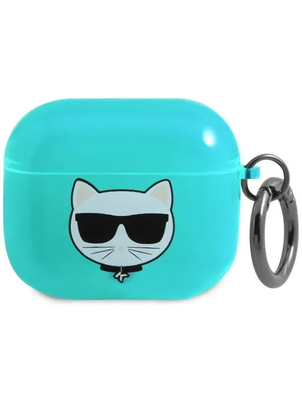 Karl Lagerfeld Choupette Case for AirPods 3 - Blue