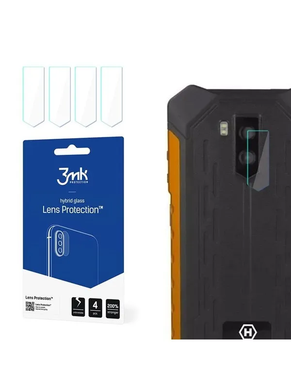 3mk Hybrid Glass for the Lens Protection Camera Lens on MyPhone Hammer Iron 3 LTE