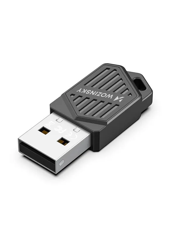 Wozinsky WAX-900 Dual-Band USB Wi-Fi 6-adapter med Bluetooth 5.4 - Svart