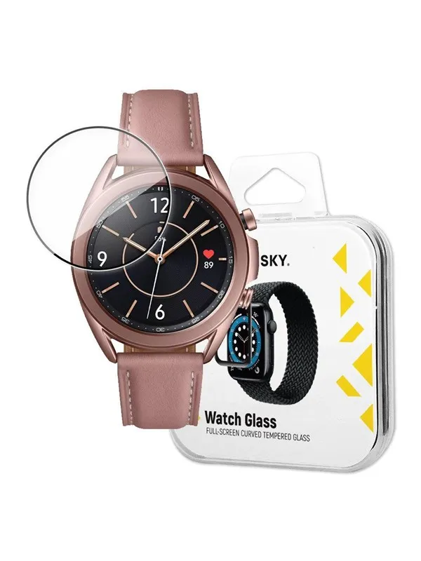 Wozinsky Watch Glass hybridglass for Samsung Galaxy Watch 3 41 mm svart