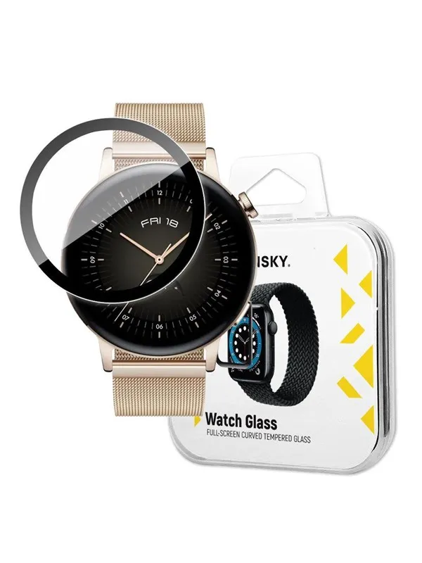 Wozinsky Watch Glass hybridglass for Huawei Watch GT 3 46 mm svart